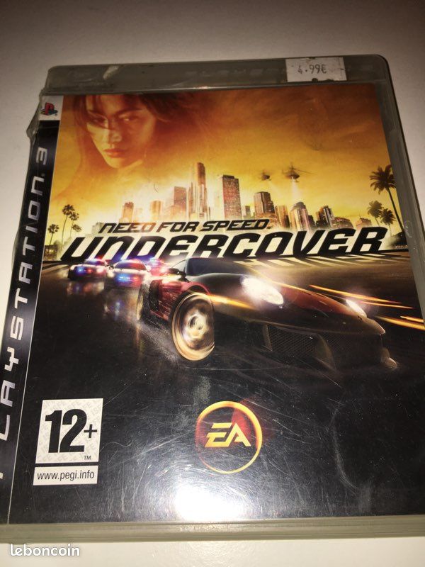 Boîte+notice de NEED FOR SPEED UNDERCOVER (image 1)