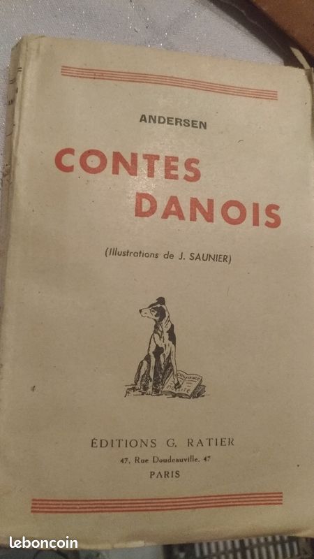 Contes danois édition G.ratier (image 1)