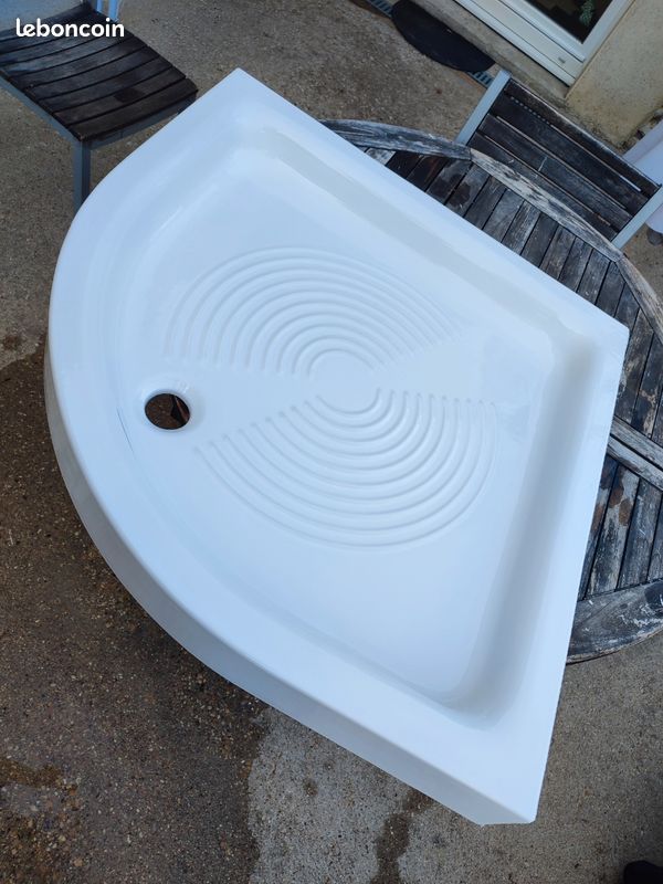 Receveur de douche semi-circulaire (image 3)