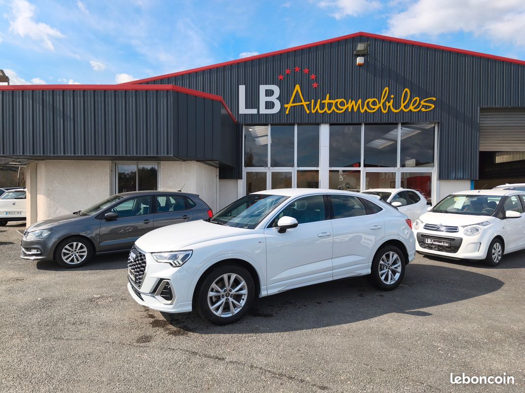 Q3 Sportback 2.0 TDI 150 cv S tronic 7 S line / 1°Main / Excellent Etat (image 1)