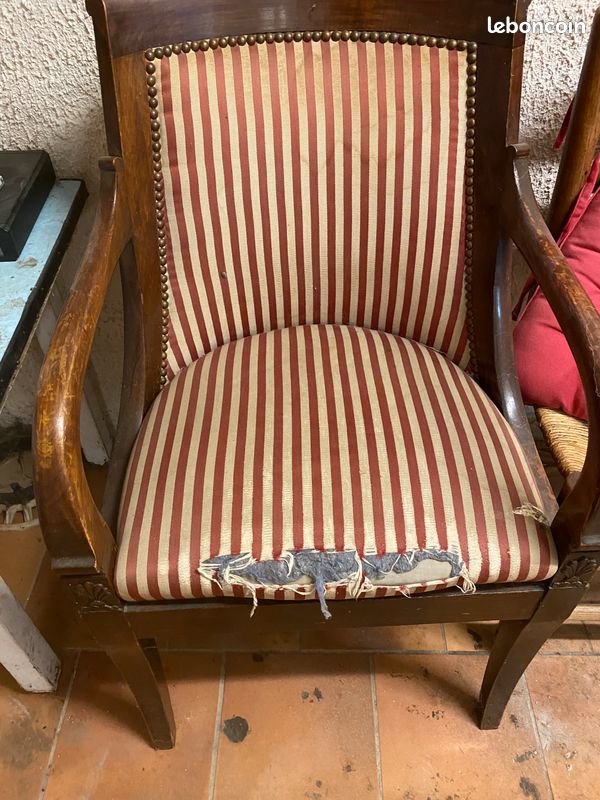 Fauteuils anciens à rénover (image 1)