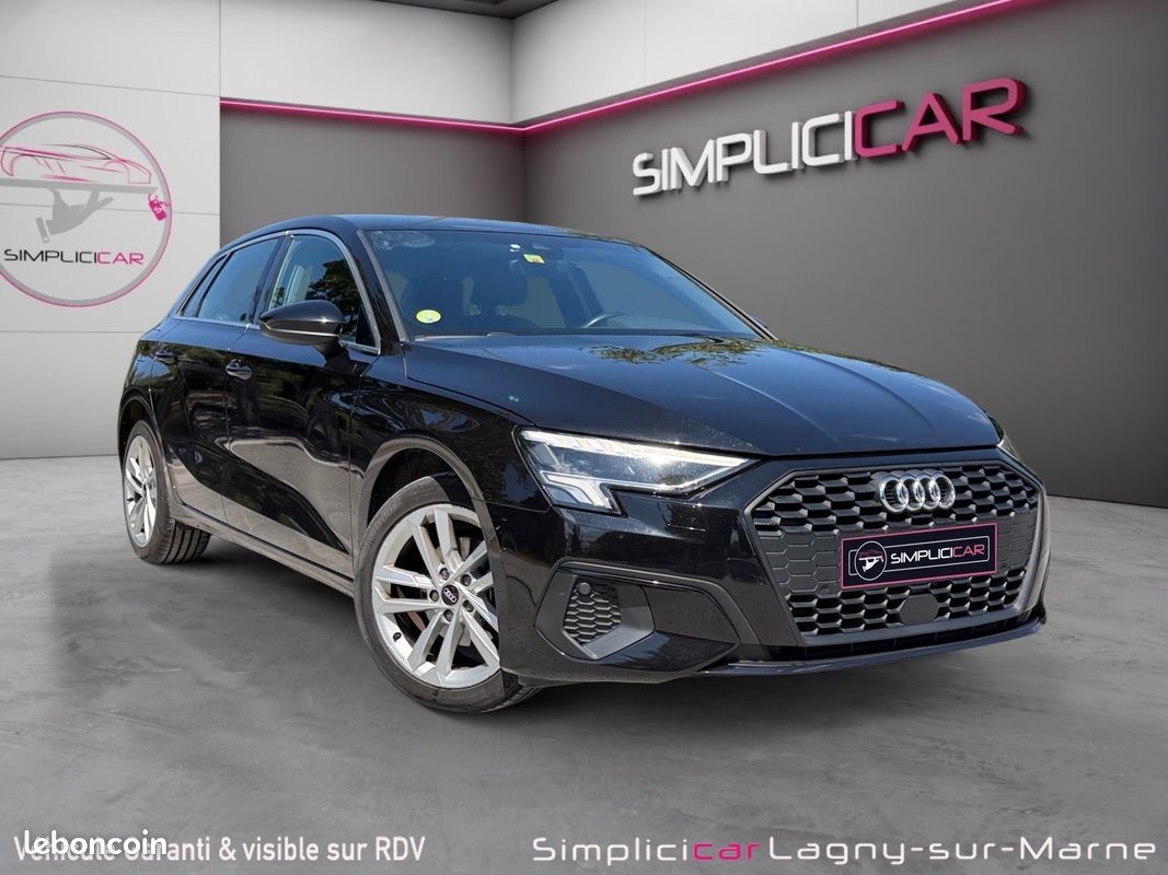 AUDI A3 SPORTBACK 30 TDI 116 S tronic 7 Design - Caméra de Recul - Carplay (image 1)