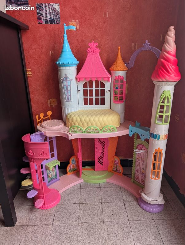Grand Château de Princesses Pour Poupées Barbie (image 5)