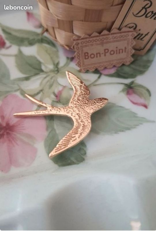 ✨ Broche Hirondelle Vintage rétro (image 5)