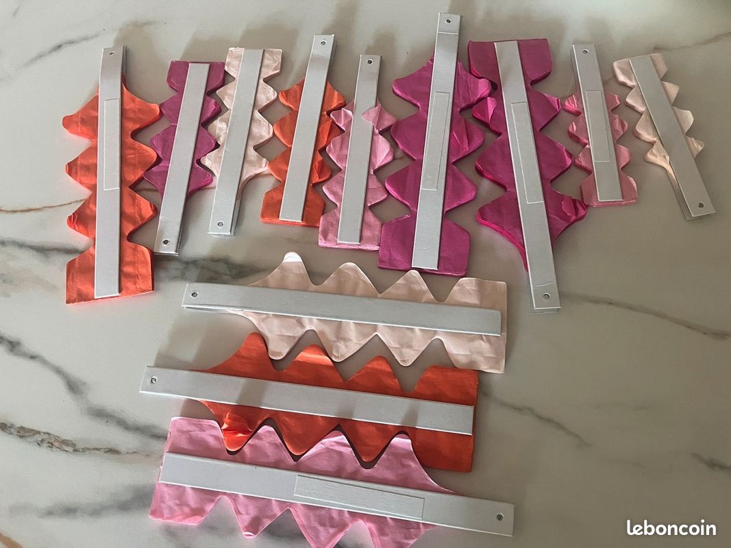 Lot de 12 fleurs en papier (image 2)