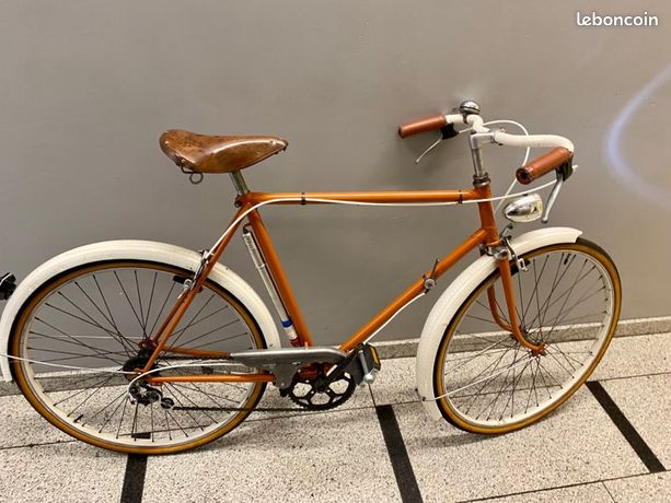 VÉLO ANCIEN MARQUE AU TREFLE :  AUTO-MOTO  MODÈLE