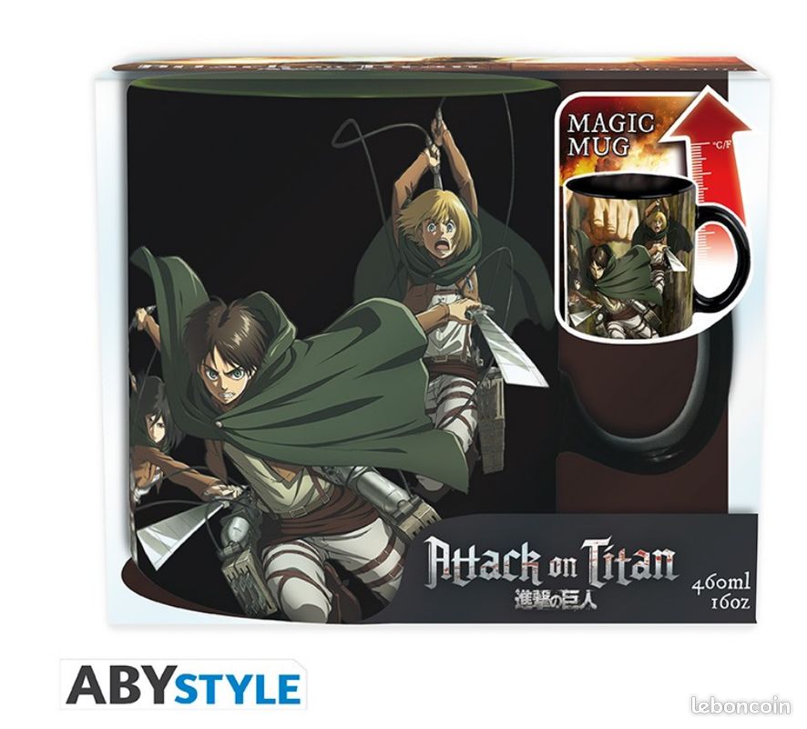 Mug thermosensible - L'Attaque des Titans (image 2)