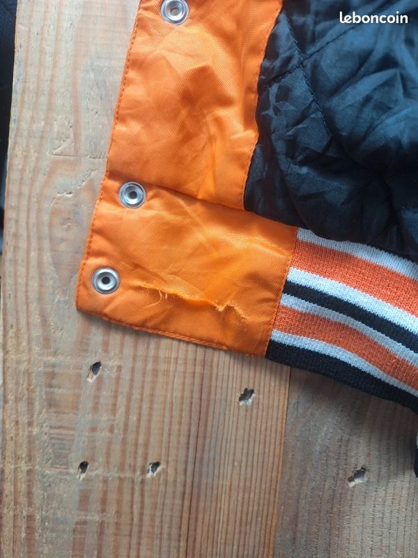 Veste à Capuche Homme Oklahoma State Cowboys NCAA - Taille L - Orange - Occasion