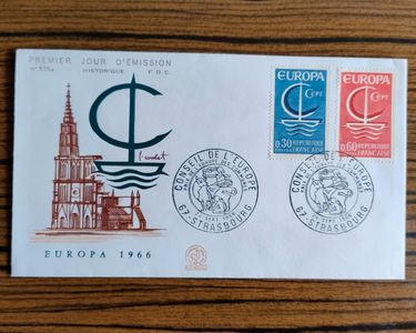 Enveloppe Premier Jour 1985 – Conseil De L’Europe, Philatélie, Collection