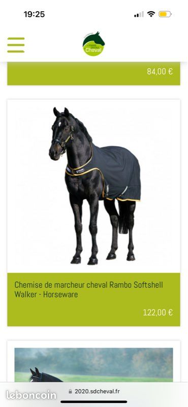 Chemise de marcheur shoftshell Horseware Sport Plein air