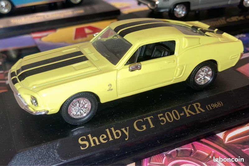 3 voitures miniatures 1:43 les belles Américaines éditions Fabbri numéros 13-14 et 15 (image 3)