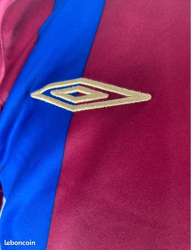 maillot manches longues Umbro Club - teamwear football homme - bleu