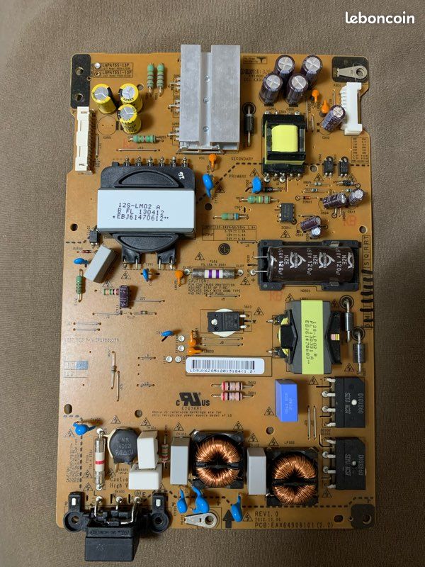 Carte D'alimentation EAX66732801 (1.5) D'occasion Pour TV LG 55LH604V
