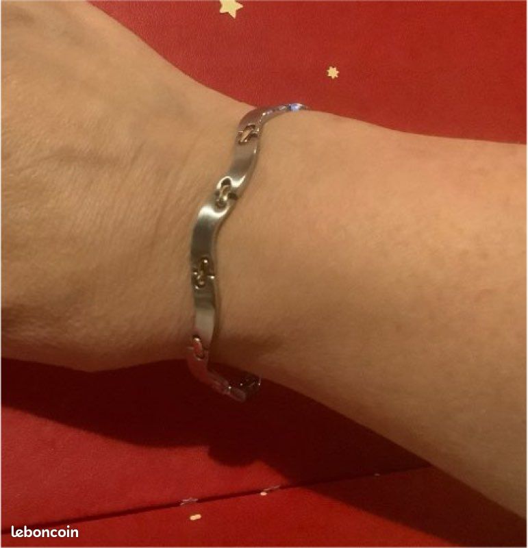 😍 Bracelet femme acier plaqué or marque MATY Montres Bijoux