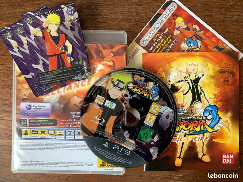 Naruto Ultimate Ninja Storm – Édition Collector – PlayStation 3 (PS3) – Bon état