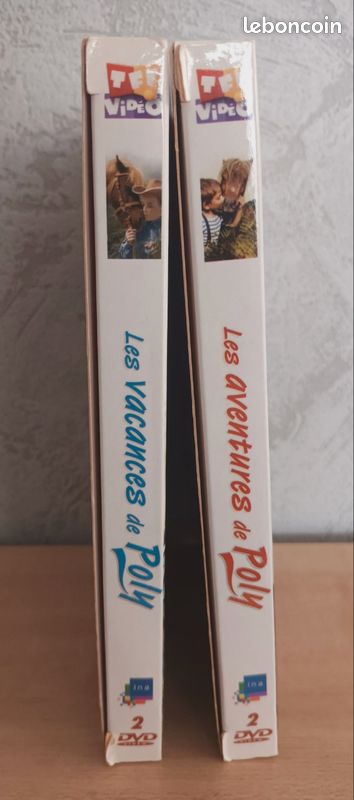 Lot de deux dvd les aventures de Poly et les vacances de Poly (image 3)