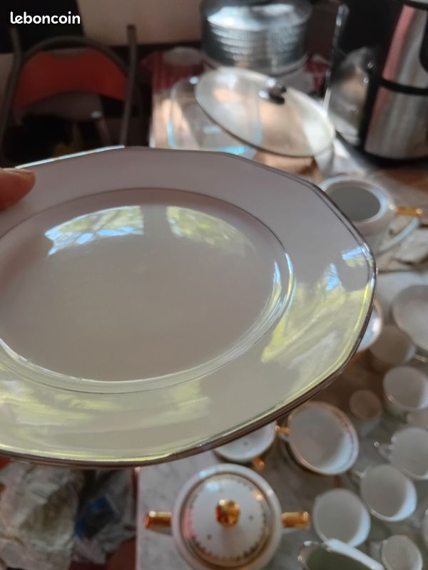 Set de porcelaine argent (image 7)