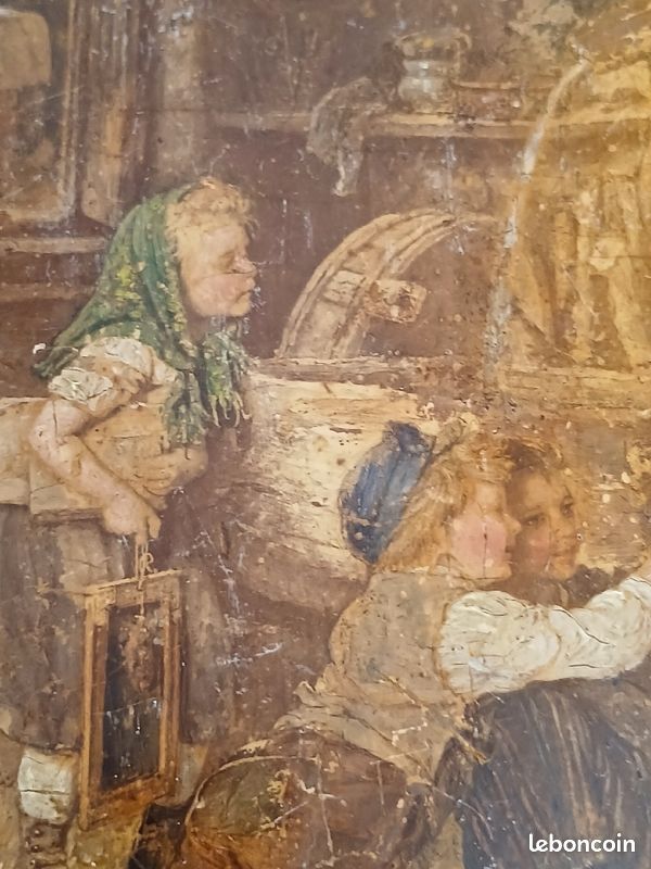 Huile sur panneau Meyer von bremen (image 4)