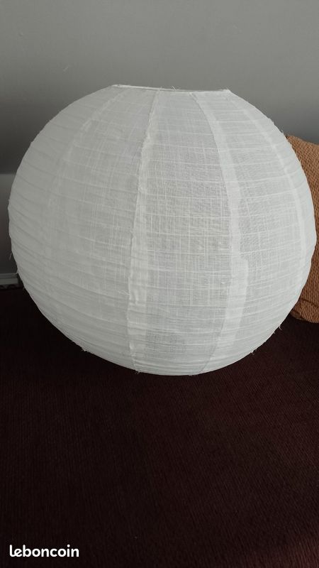 Grand abat jour suspension boule (image 4)