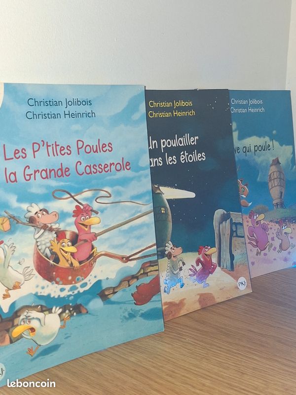LOT DE 3 Tomes "Les Pt'ites Poules" + extrait BONUS (image 2)
