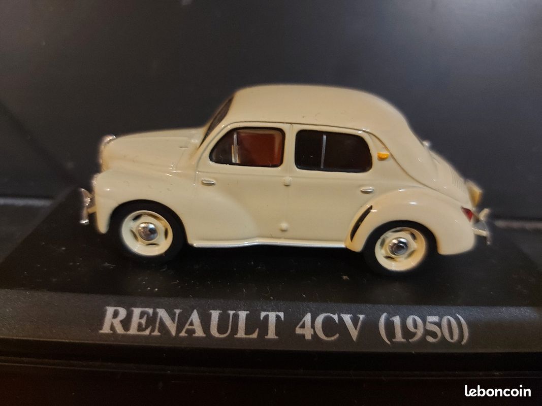Miniature Renault 4cv 1950 (image 2)