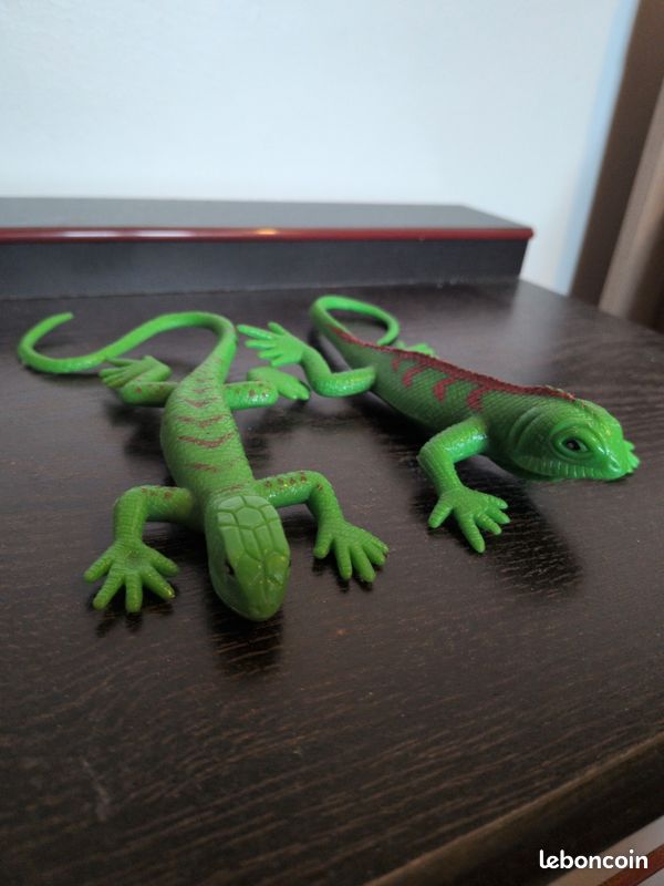 Papo - Figurine Lézard Commun Réaliste - 3 Ans + - Collection Nature & Reptiles - Jeu Éducatif
