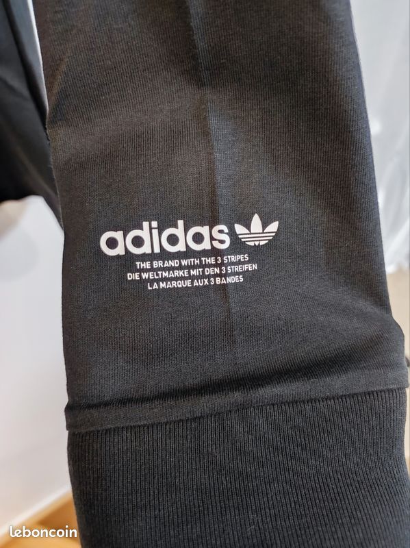 Tee-Shirt à manches longues Adidas, taille S Adulte (image 4)