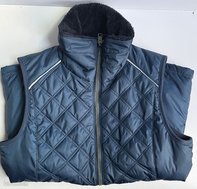 Veste équitation polaire sans manche Fouganza femme TXS Sport