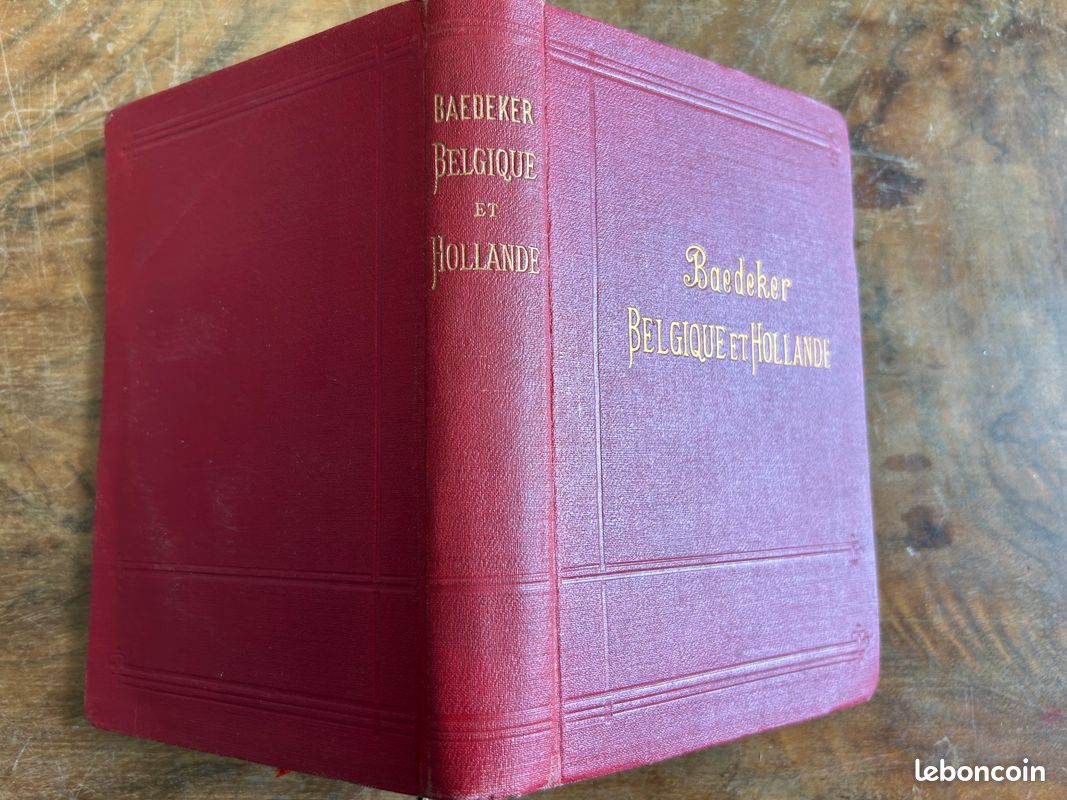 Guide BAEDEKER - BELGIQUE ET HOLLANDE - 1891 (image 2)