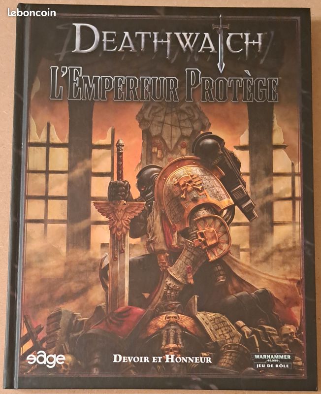 Deathwatch - L'Empereur Protège – Jeu De Rôle Occasion, Bibliothèque Interdite