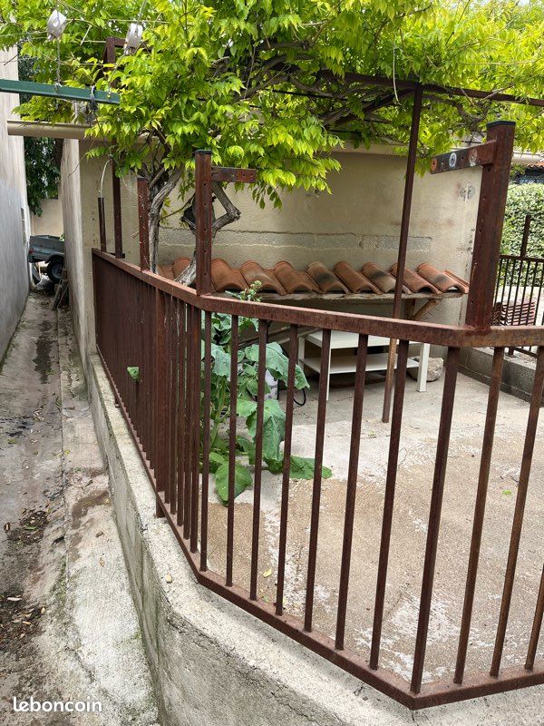 Barrière fer forger (image 3)