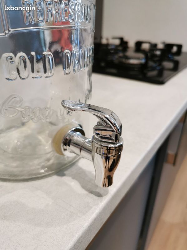 Bocal pour cocktail en verre (image 2)