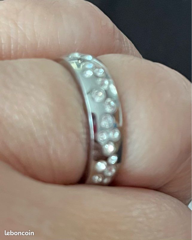 Bague constellation Acier Victoria Taille 54 - Neuve - Valeur 39 (image 1)