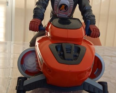Figurine Action Man - Moto-Neige Polar Scooter Hasbro 2001