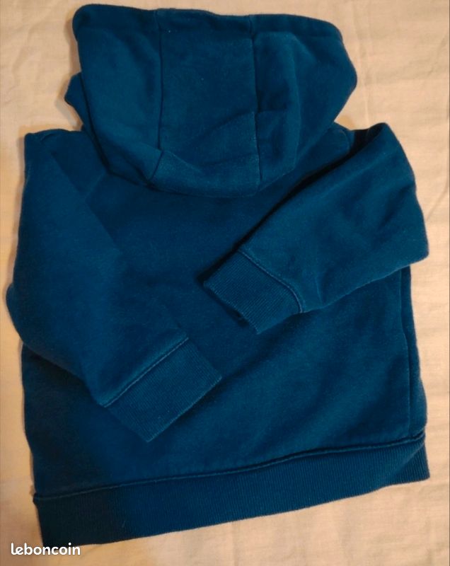 Sweat a capuche petit garçon 18 Mois kiabi (image 3)