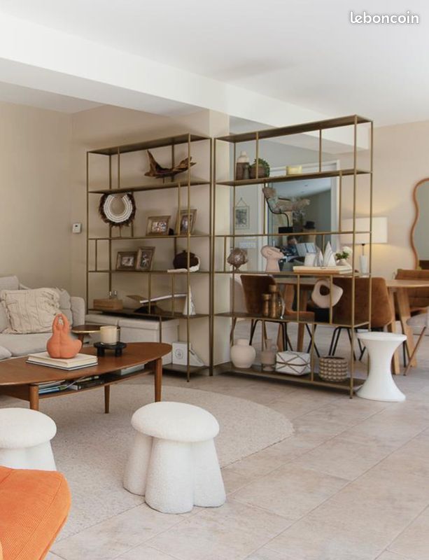 Simply - Étagère en métal doré maison du monde (image 1)