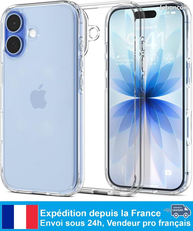ORETECH Coque Compatible avec iPhone 11 Pro avec 2 Protection écran et 1 Caméra Arrière