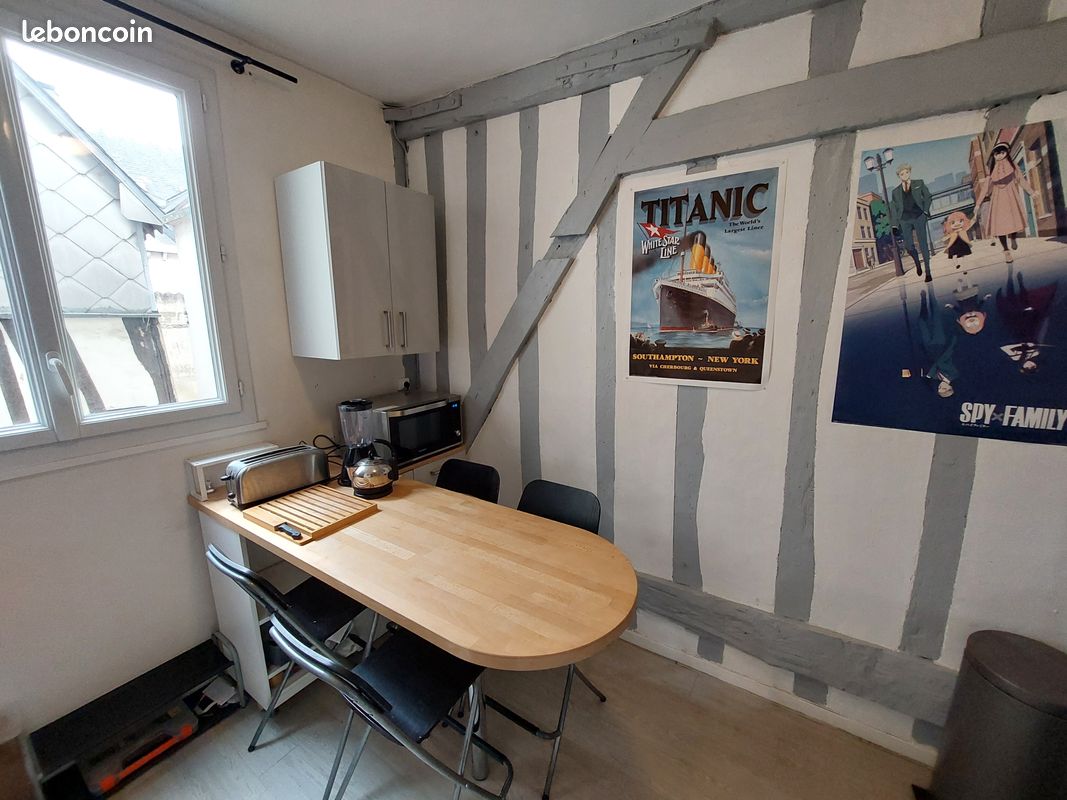 Appartement 2 pièces 19 m² · à Rouen · 19 m² · 555 €/mois