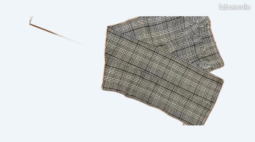 Pantalon jambe large 40 Primark carreau noir blanc (image 1)