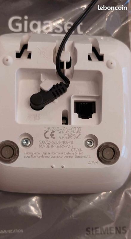 Siemens Gigaset C590 Duo, téléphone fixe, bon état (image 2)