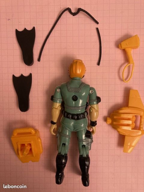Figurine GI Joe Orca 1986 Vintage Hasbro Collection