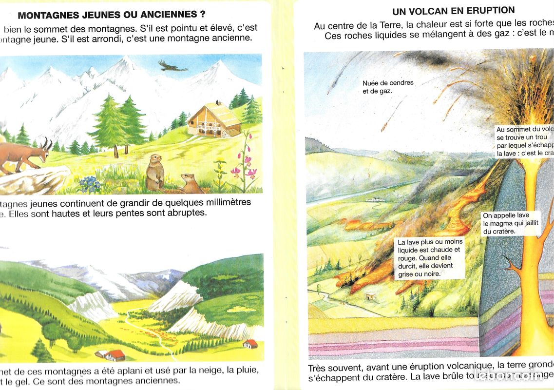 L'Imagerie De La Terre - "Les Reliefs" - Editions Fleurus (2002) (image 2)