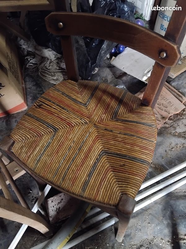 Chaises en paille bon état (image 5)