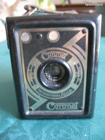 Ancien Appareil Photo CORONET FIDIA - Collection Vintage Française