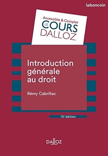 Manuel d'introduction au droit (image 1)