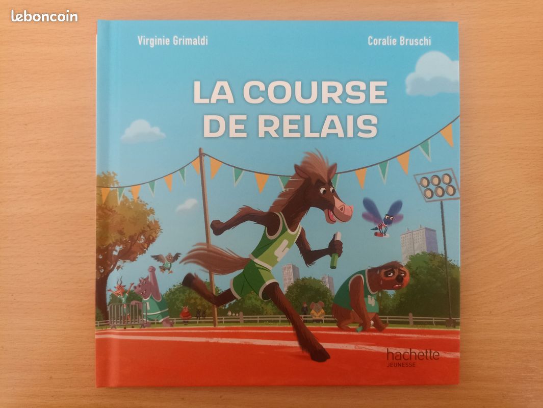 Livre Mac Do Hachette Jeunesse – Esprit sportif - La course de relais (image 1)