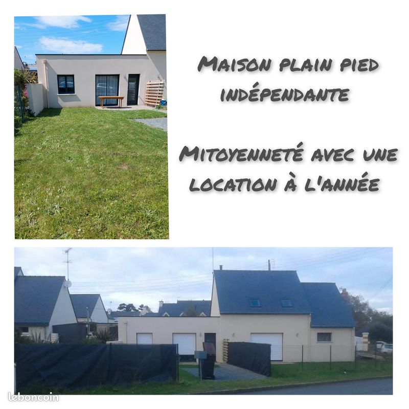 Maison neuve plain-pied 2 chambres à 10 mn à pied du port de St-Quay (image 9)