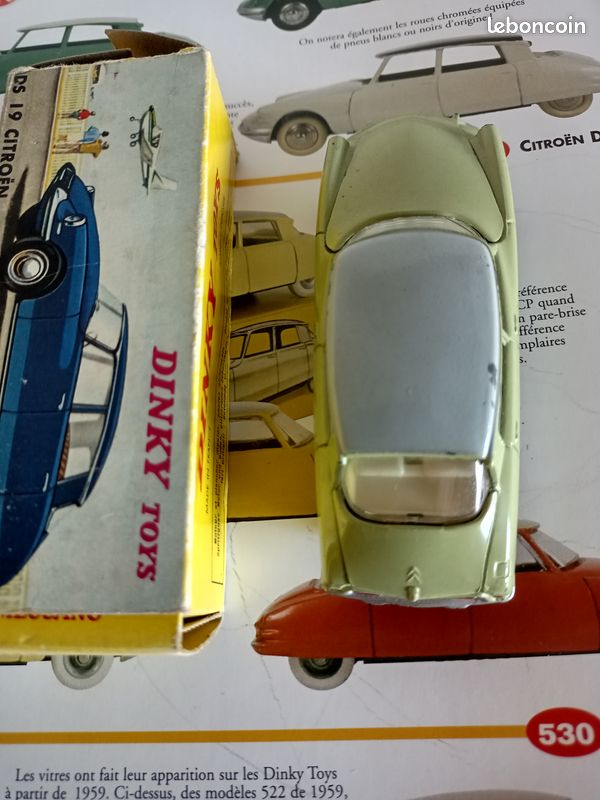Miniature Dinky Toys Citroën DS 19 à Suspension - N°530, échelle 1/9, Métal, Réf G11