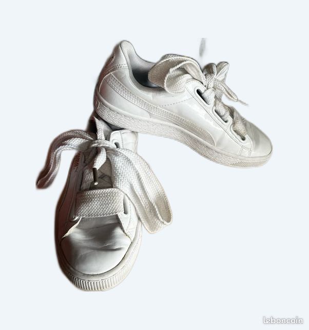 Basket Puma cuir vernis Chaussures