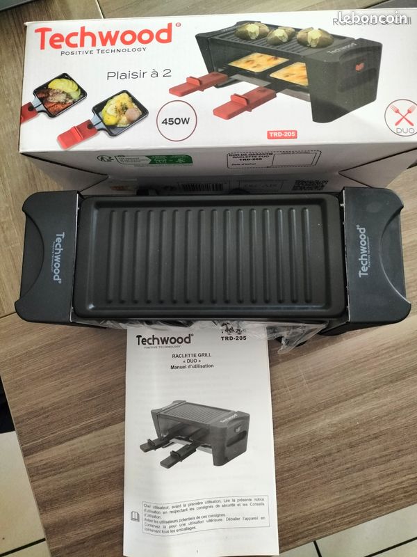 Raclette Techwood 2 personnes (image 1)